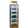 Image 1 : FEATHERLITE 6FT ALUMINUM HD STEP LADDER