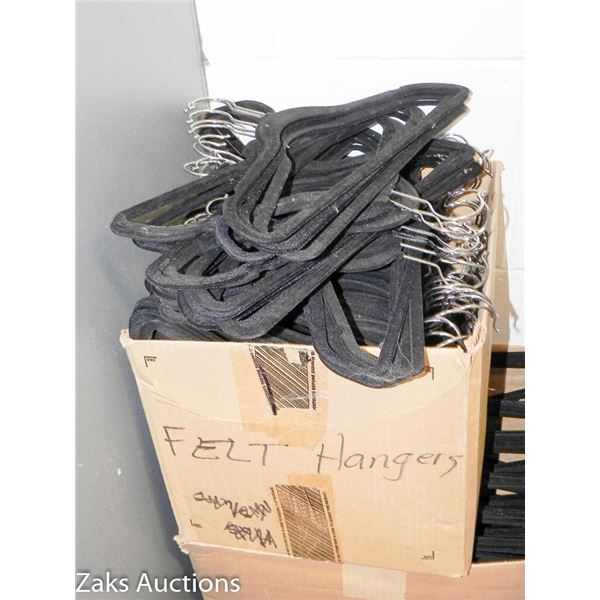 LOT OF 20 FELT HANGERS
