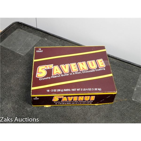 CASE OF 18 5TH AVENUE BARS LOT 2