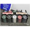 Image 5 : SET OF POKER CHIPS AND BOOK ON POKER