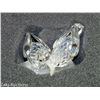 Image 2 : SWAROVSKI LARGE TURTLEDOVES ORNAMENT
