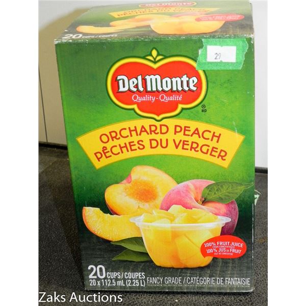 NEW DEL MONTE ORCHGARD PEACH 20 PACK