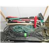 Image 1 : NICE LOT OF EXTENSION CORDS AND SNOW BRUSHES