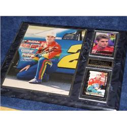 Jeff Gordon Autographed Photo Plaque
