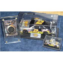 Rusty Wallace 25th Ann.Commorative Press Pass/Revell Die Cast Set