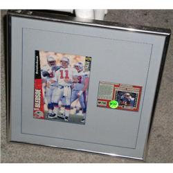 Drew Bledsoe Autographed Insert Card