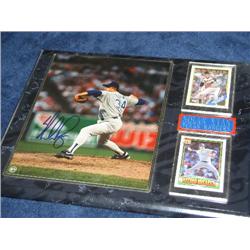 Nolan Ryan Autographed Photo Plaque