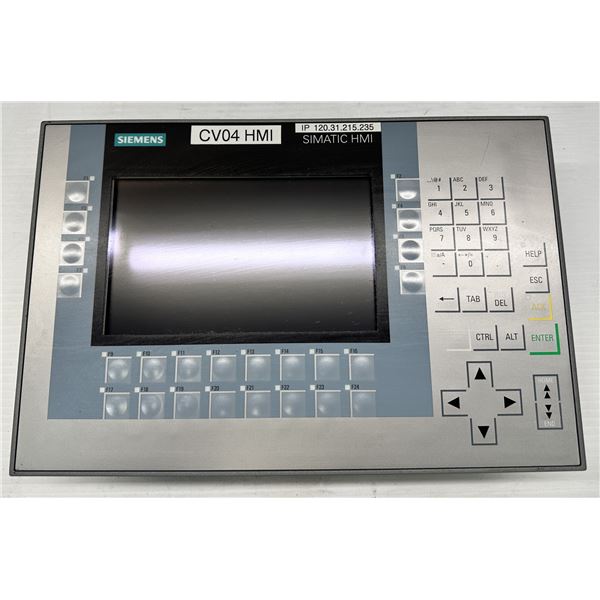 Siemens #6AV2 124-1GC01-0AX0 KP700 Comfort Membrane Keypad