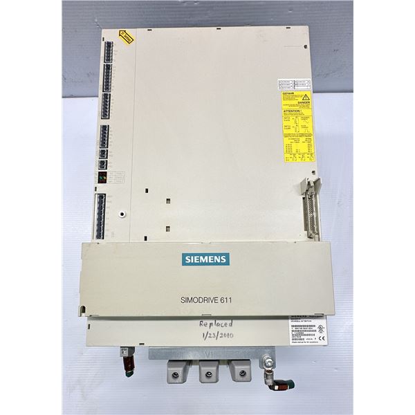 Siemens #6SN1145-1BA01-0DA1 SIMODRIVE E/R-MODUL INT .55/71KW