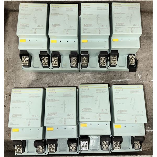 Lot of (8) Siemens #3RK1304-0HS00-8AA0/ASM Direct Motor Starters