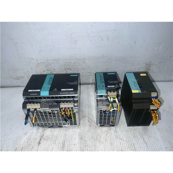 Lot of (3) Siemens Power Supplies