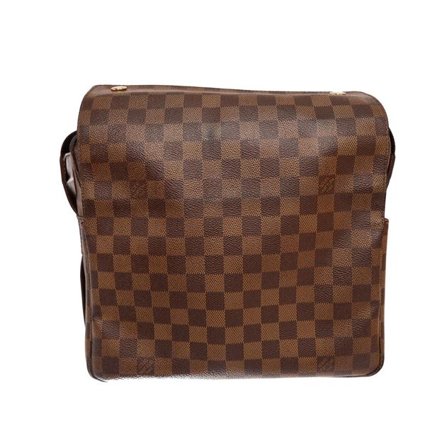 Louis Vuitton Naviglio Messenger Bag damier ebene Canvas