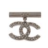 Image 1 : Chanel CC Dangle Brooch Brooch Silver Plated Metal