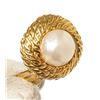 Image 3 : Chanel Chanel Round Faux Pearl Earrings Earrings Gold Plated Metal, faux pearl