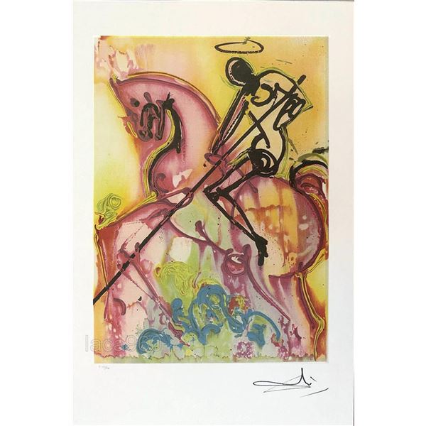 Saint George and The Dragon by Dali, Salvador