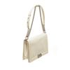 Image 2 : Chanel Large Boy Bag white patent leather