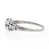 Image 6 : Art Deco Platinum 0.50 ctw Old European Diamond Engagement Ring
