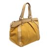 Image 3 : Gucci Bamboo/Diamante handbag yellow, beige canvas and leather