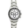 Image 2 : Rolex Mens Stainless Steel White Dial Panda Ceramic Daytona 40MM With Rolex Box