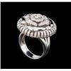 Image 4 : 14KT White Gold 1.59 ctw Diamond Ring