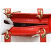 Image 5 : Christian Dior Meduim Lady Bag red leather