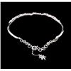 Image 2 : 0.87 ctw Diamond Bracelet - 14KT White Gold