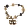Image 2 : Chanel CC Pearl Bracelet Bracelet Gold Gold/Faux Pearls/Enamel Beads