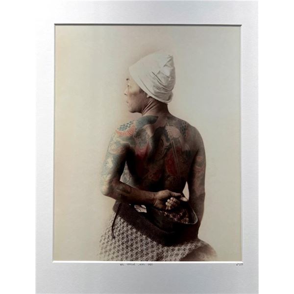 Japanese Tattoo Irezumi Dos Tatoue Vers 1880 Ink Asia