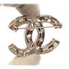 Image 4 : Chanel CC Rhinestone Brooch Brooch Silver Plated Metal, glass rhinestones