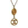 Image 6 : Chanel Gold Medallion Necklace