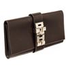 Image 2 : Hermes Medor 29cm clutch brown leather