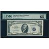 Image 1 : 1953A $10 Silver Certificate PMG 65
