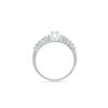 Image 3 : 14KT White Gold 0.44ctw Diamond Ring
