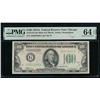 Image 1 : 1934A $100 Chicago FRN PMG 64EPQ