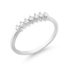 Image 1 : 14KT White Gold 0.25ctw Diamond Ring