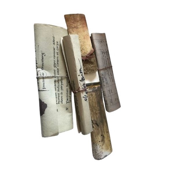 Underworld: Rise of the Lycans Great Hall Scrolls Movie Props