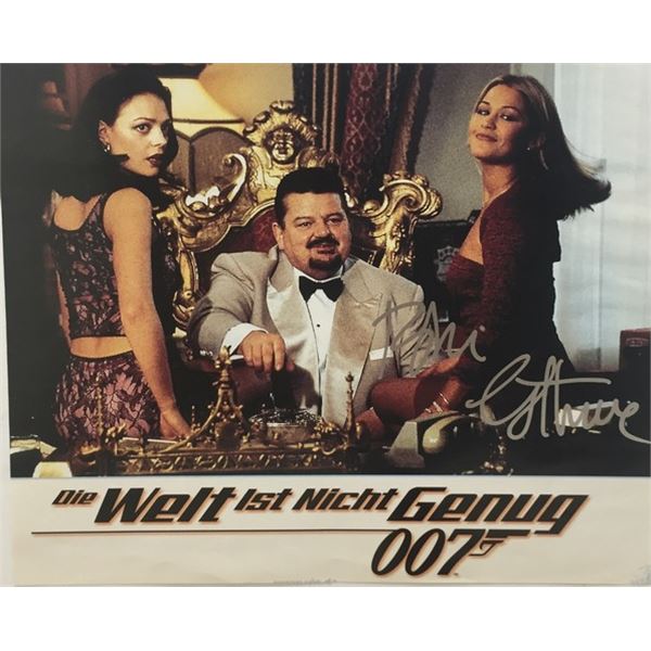 007 James Bond  Twine (1999) Valentine (Robbie Coltrane) Signed Photo