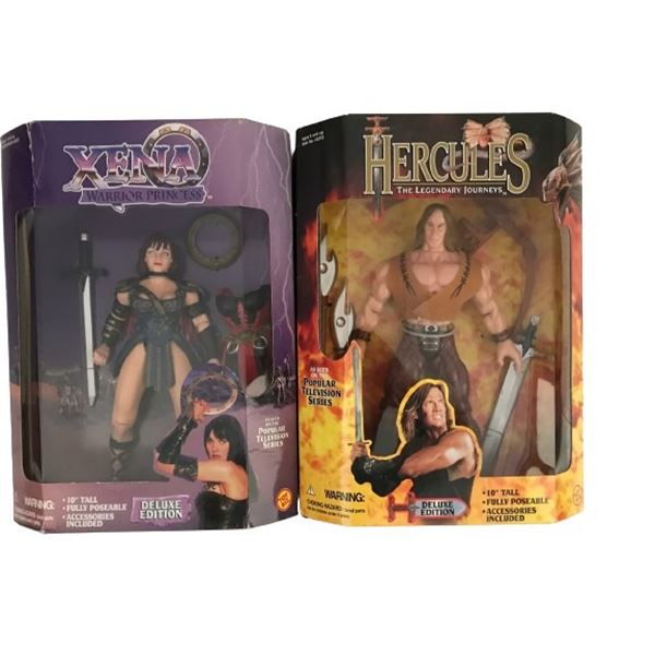 Xena: Warrior Princess and Hercules The Legendary Journeys Deluxe Edition 10  action figures set