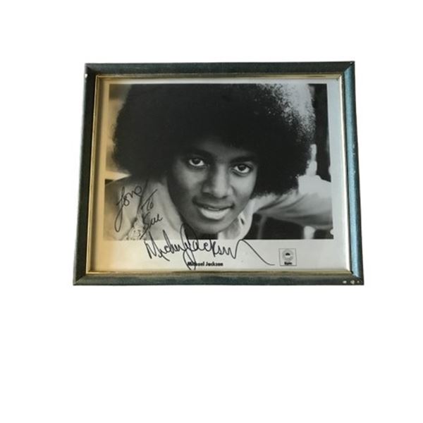 Michael Jackson Signed Photo