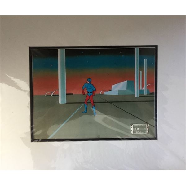 Atom Man Animation Cel