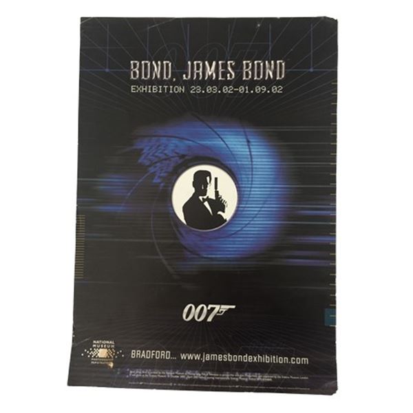 james Bond 007 Exhibit poster