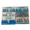 Image 1 : Lot of Missouri Prop License Plates Movie Props