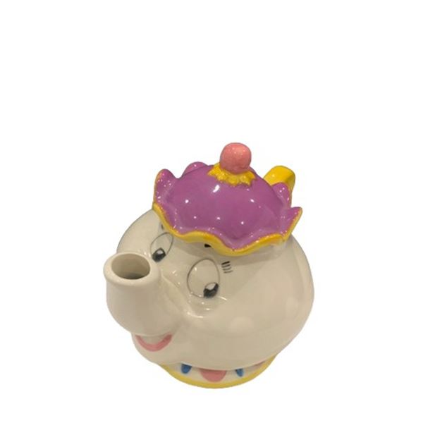 Beauty and the Beast Mrs. Potts Porcelain Tea Pot Collectible