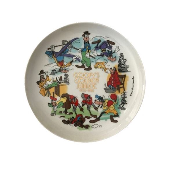 Goofy‘s Golden Jubilee Collectible Plate