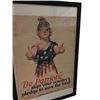 Image 2 : WWI framed poster. "Be Patriotic sign your country's pledge to save the food