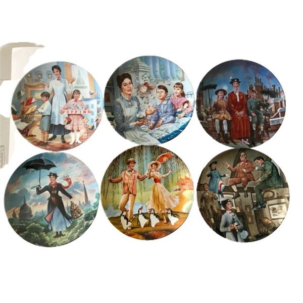 Mary Poppins Knowles Collectibles Plates Collection
