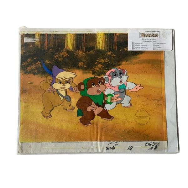 Star Wars Ewoks Animation Cel