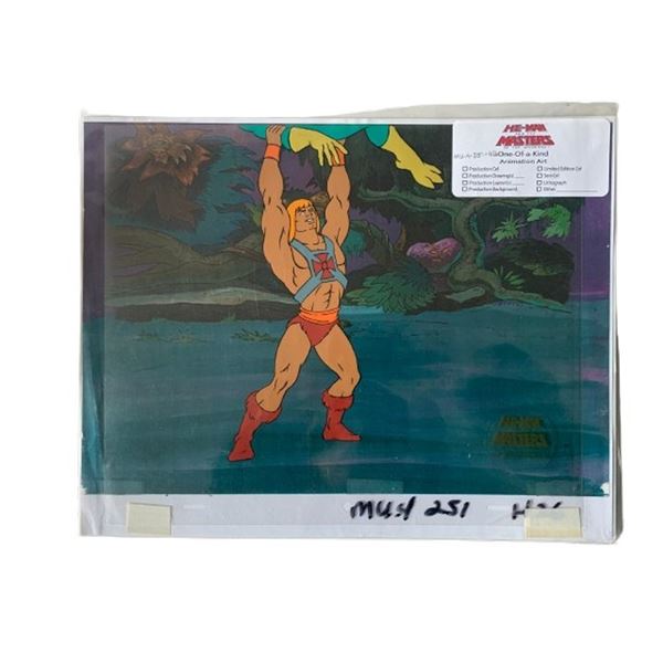He Man Animation Cel