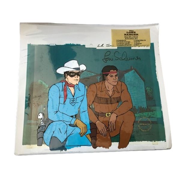 The Lone Ranger Animation Cel
