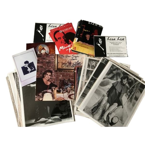 Liza Minelli Photo Book Music Memorabilia